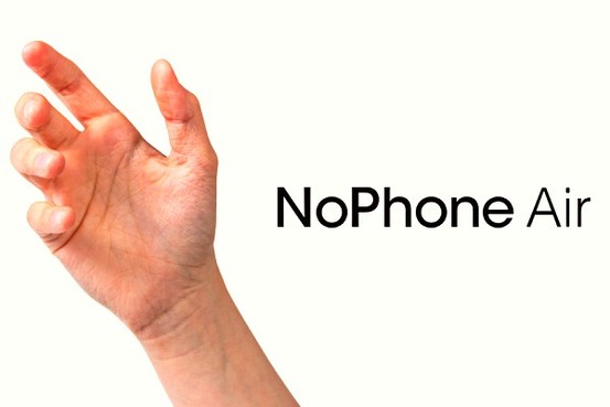 The NoPhone Air: The New Phone That Does...Nothing